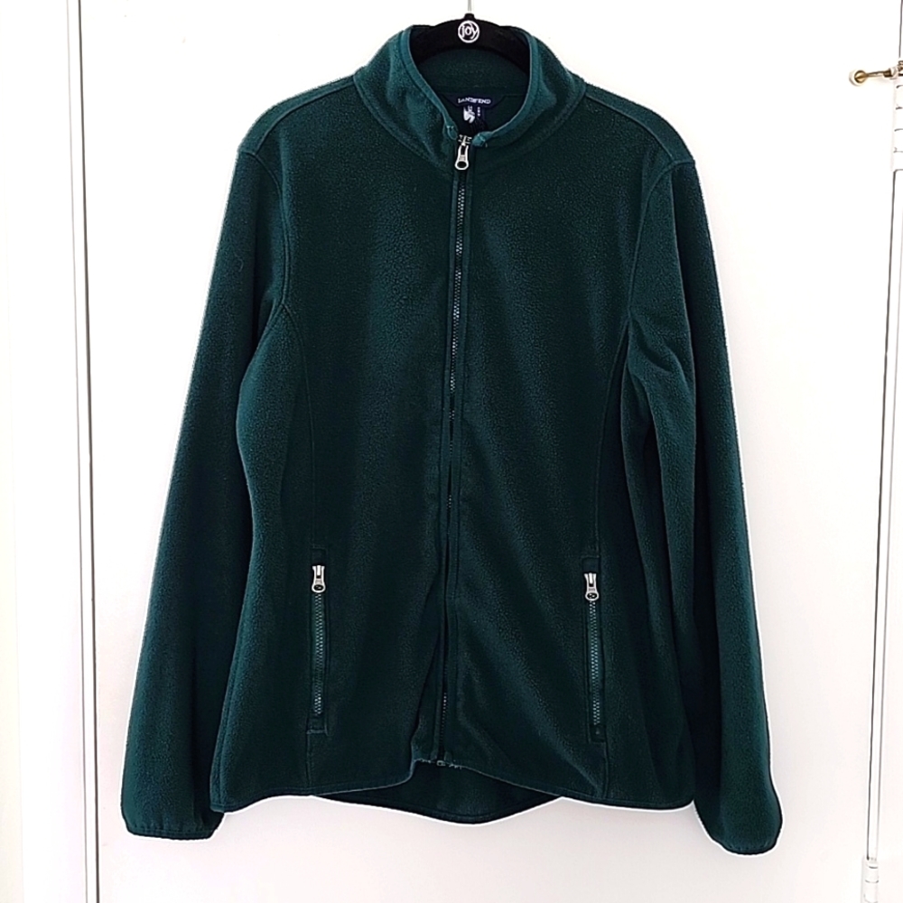 Land's End Evergreen fleece jacket